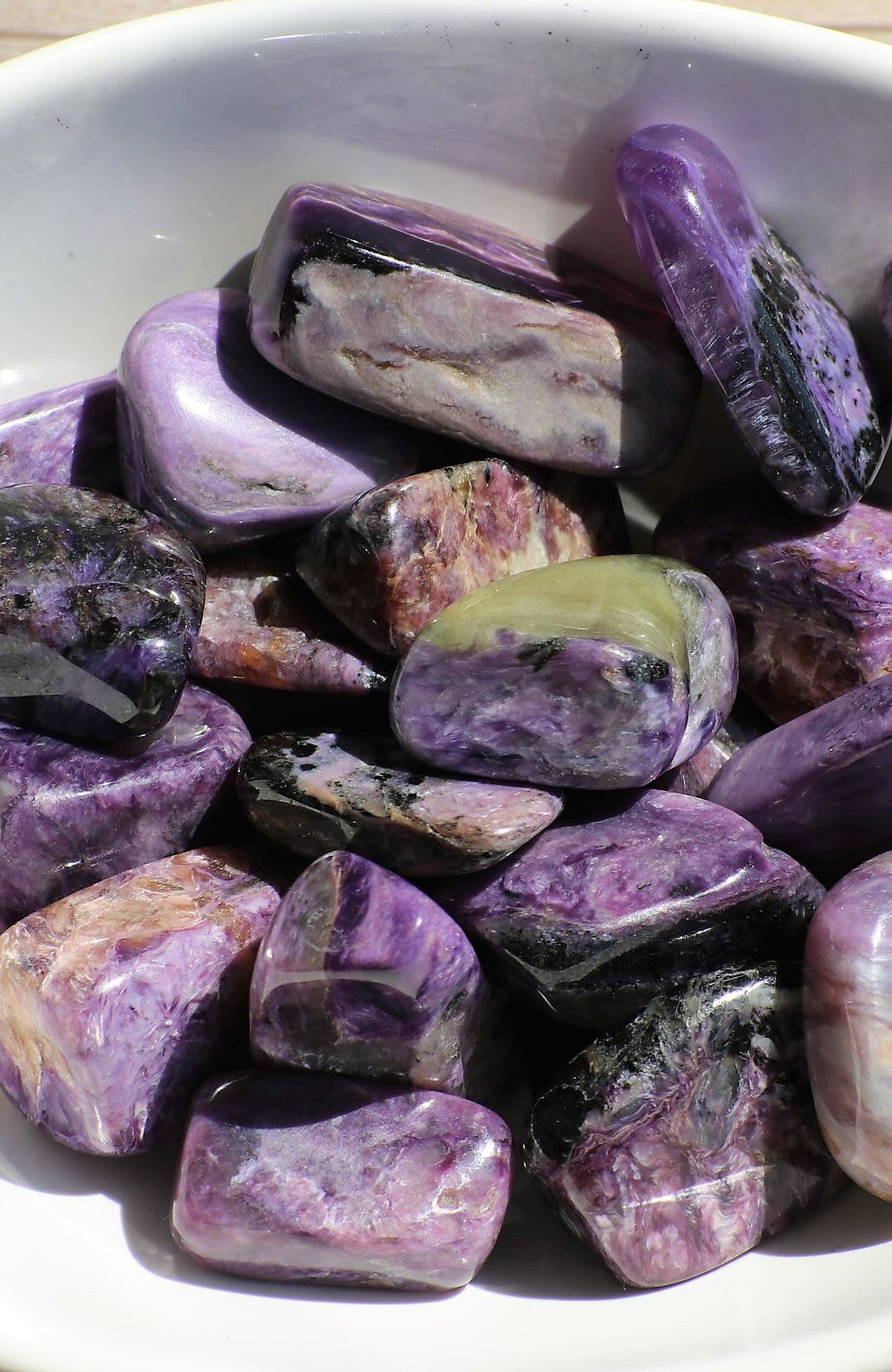 Charoite AA Tumbled Stone